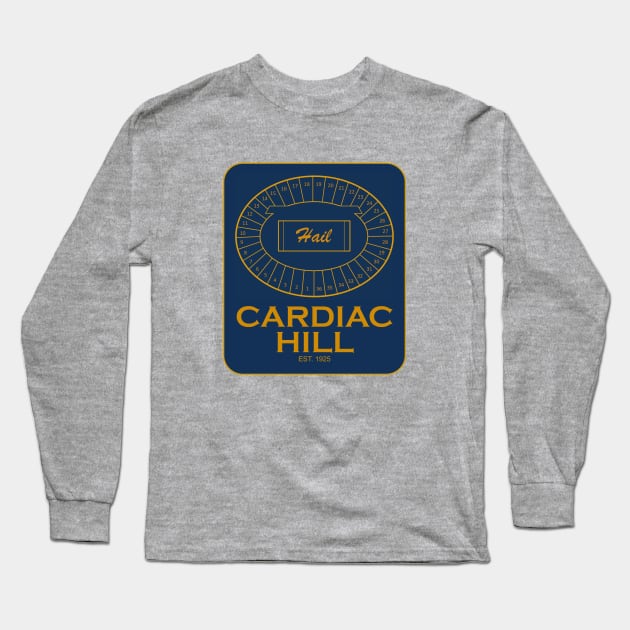 Cardiac Hill Long Sleeve T-Shirt by markiavelli